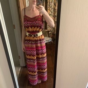 Loft tribal print maxi
